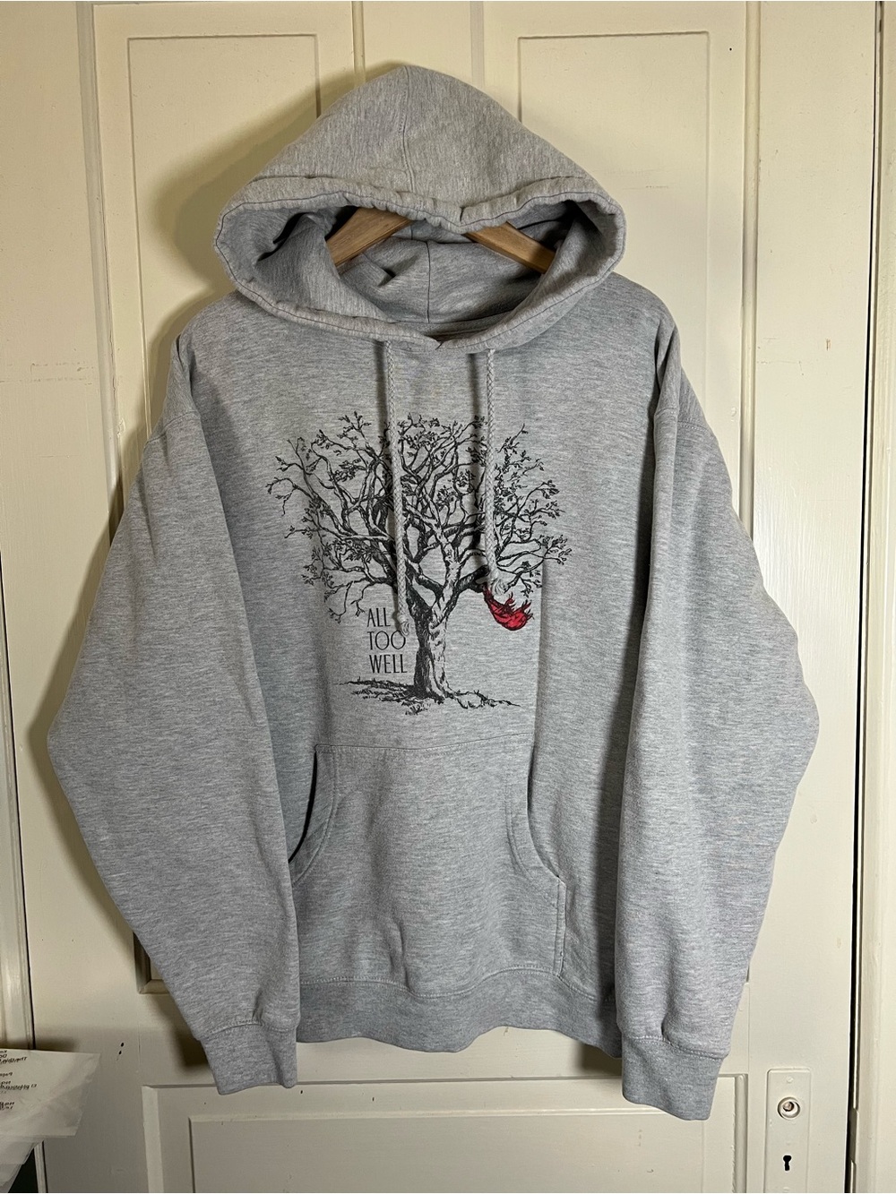 Taylor Swift "All Too Well" Pullover Concert Hoodie Size Large